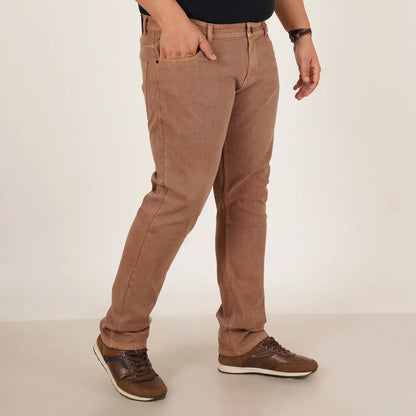 Kagad Jeans Mens Plus Size Regular Fit Imitaion Gold Color Denim Jeans - Style Code "KGDJN-406037